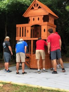 roc solid charlotte plyaset build kids with cancer
