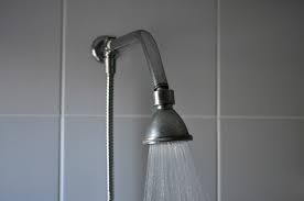 remove mineral deposits from shower head