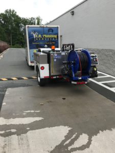 plumbing snake or hydrojetter for serious clogged drain