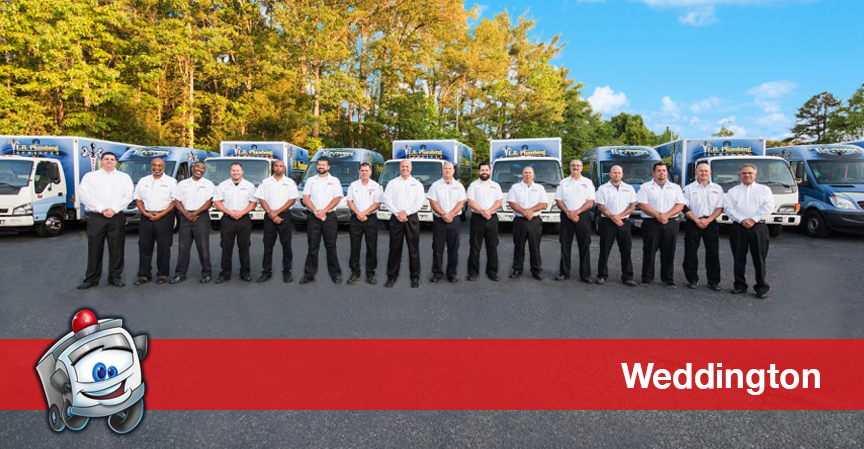 plumber Weddington NC, Weddington water heater, plumber South Charlotte